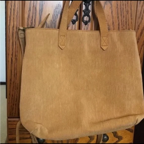 Madewell the transport corduroy suede small crossbody bag purse - Picture 14 of 14